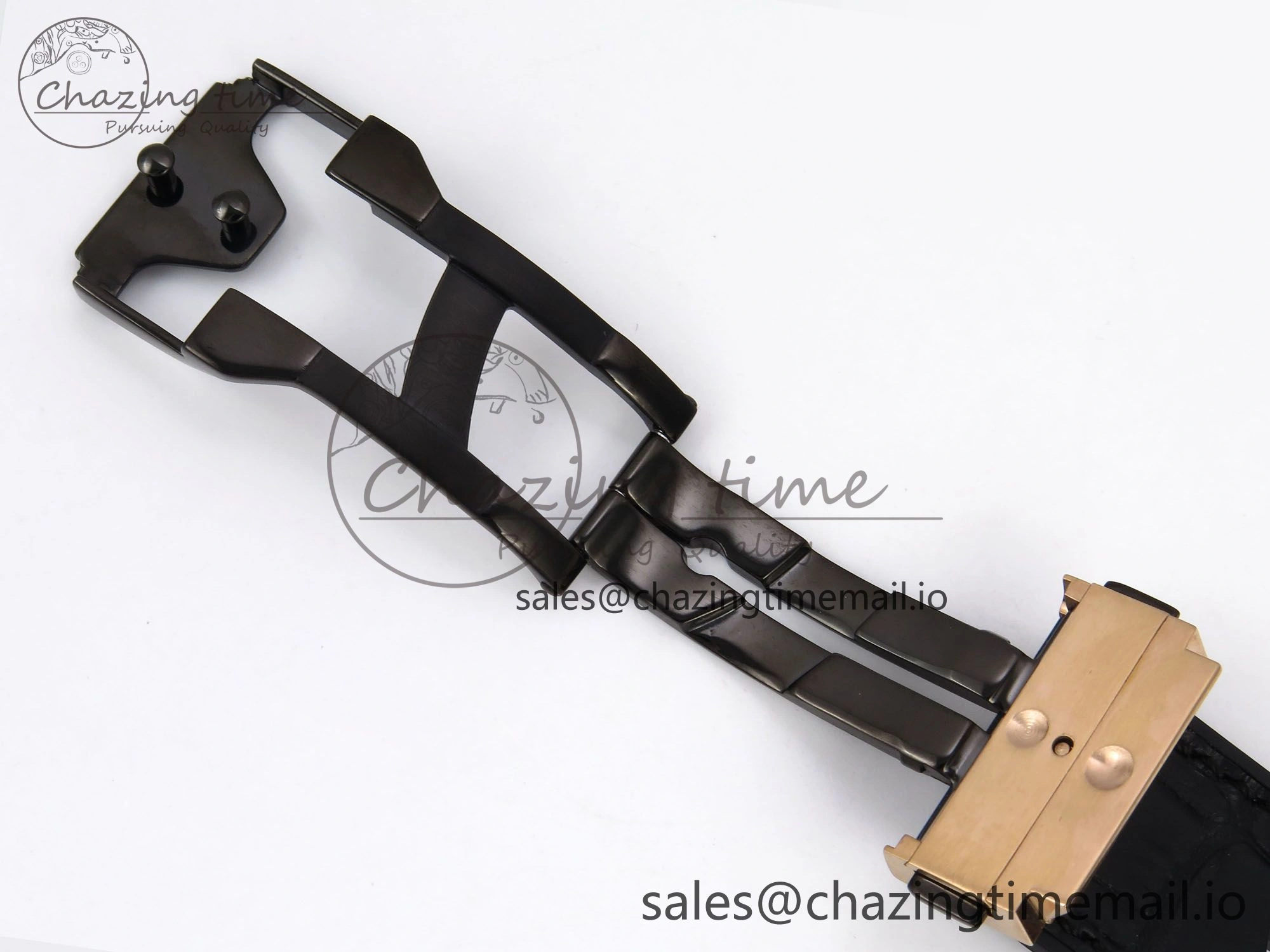 Fusion 38mm RG JJF 1:1 Best Edition White Dial on Black Gummy Leather Strap Trendsetting 6711