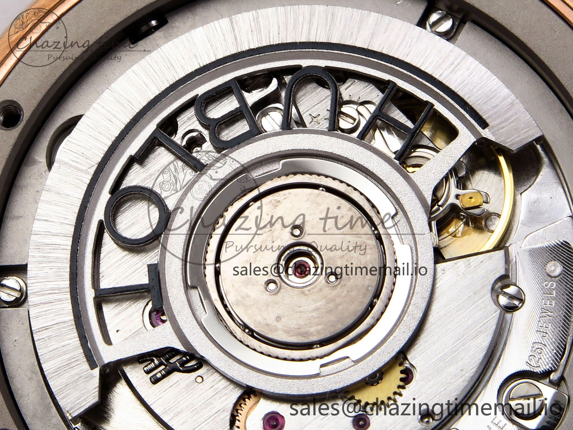 Fusion 38mm RG JJF 1:1 Best Edition White Dial on Black Gummy Leather Strap Trendsetting 6711