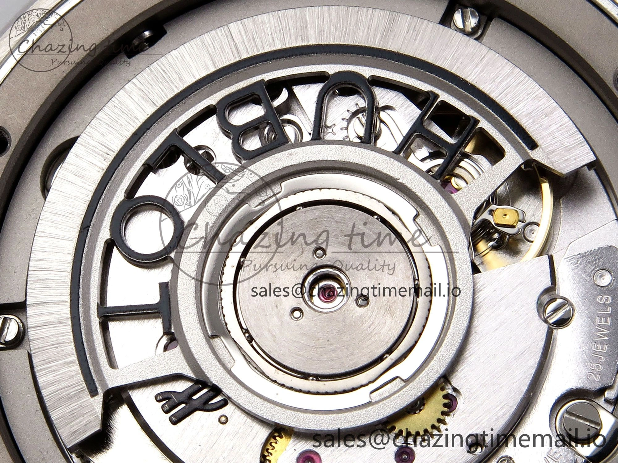 Functional Fusion 38mm SS JJF 1:1 Best Edition Black Dial on Black Gummy Leather Strap 6713