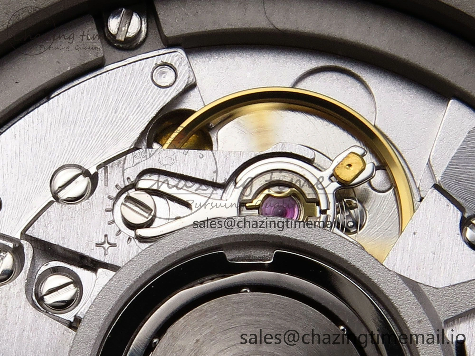 Fusion 38mm SS JJF 1:1 Best Edition Gray Dial on Black Gummy Leather Strap Premium 6714
