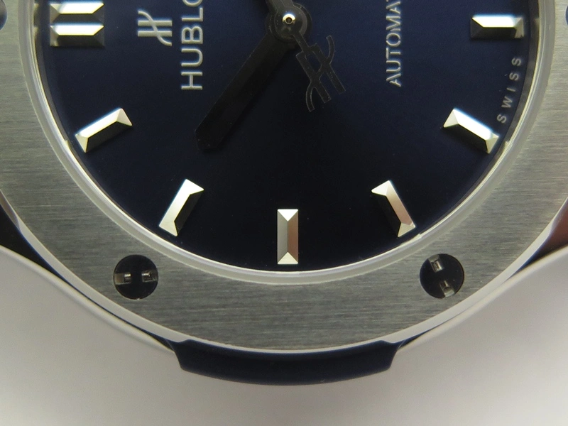 Premium Fusion 38mm Titanium JJF 1:1 Best Edition Blue Dial On Gummy Strap A 6904