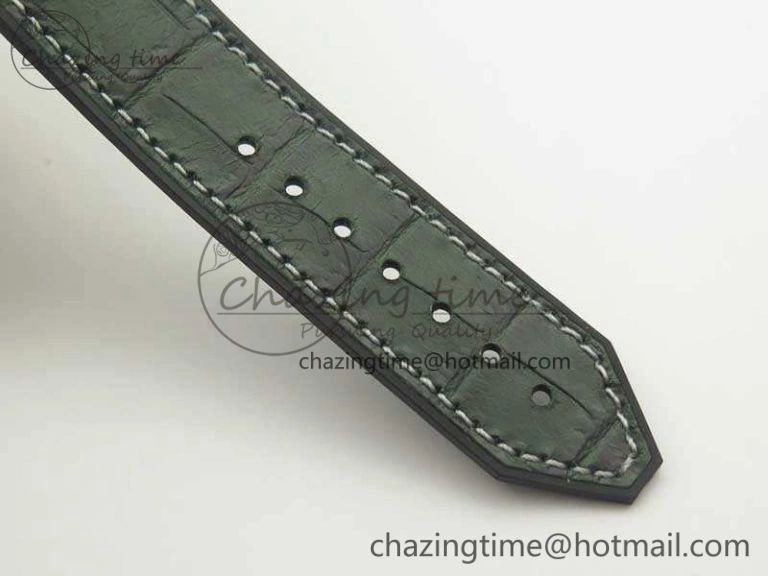 Fusion 38mm Titanium JJF 1:1 Best Edition Green Dial On Gummy Strap A Colorful 6901