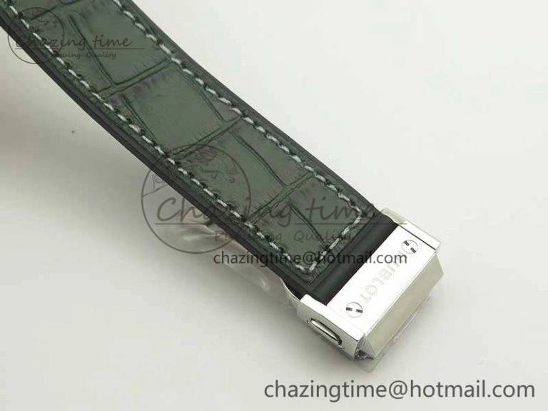 Fusion 38mm Titanium JJF 1:1 Best Edition Green Dial On Gummy Strap A Colorful 6901