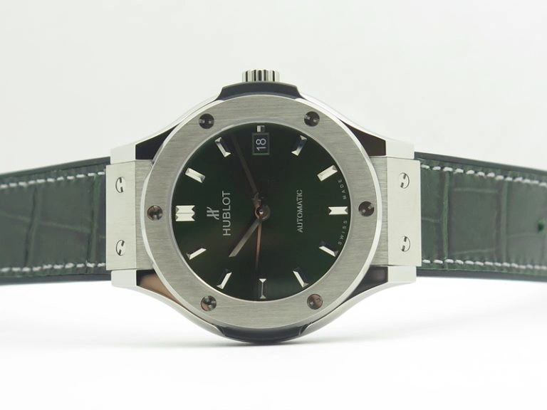 Fusion 38mm Titanium JJF 1:1 Best Edition Green Dial On Gummy Strap A Colorful 6901