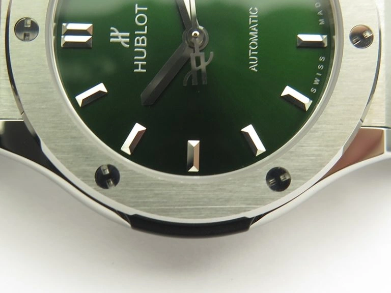 Fusion 38mm Titanium JJF 1:1 Best Edition Green Dial On Gummy Strap A Colorful 6901