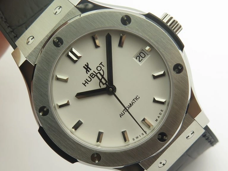 RelaxedFit Fusion 38mm Titanium JJF 1:1 Best Edition White Dial On Gummy Strap A 6899