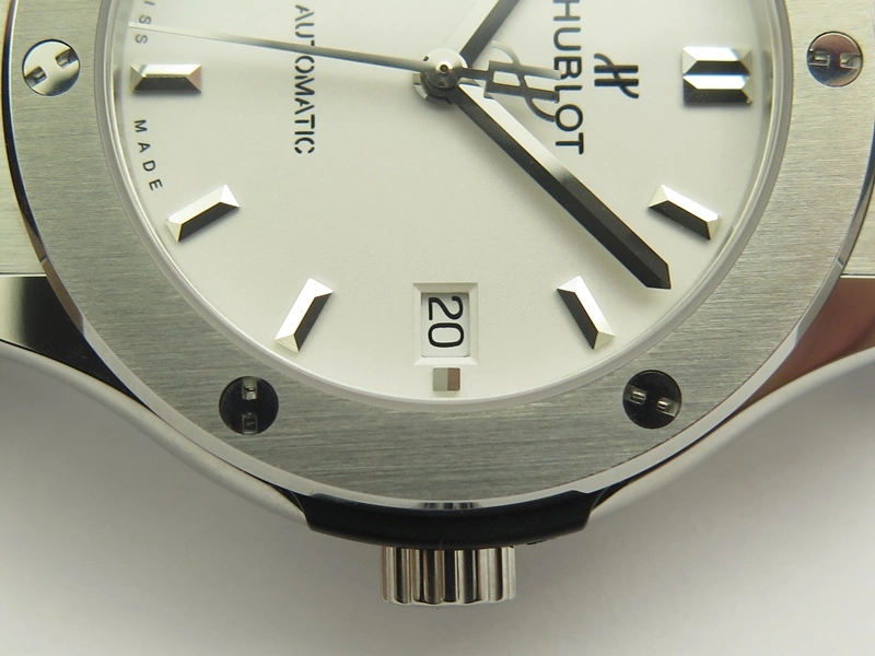 RelaxedFit Fusion 38mm Titanium JJF 1:1 Best Edition White Dial On Gummy Strap A 6899