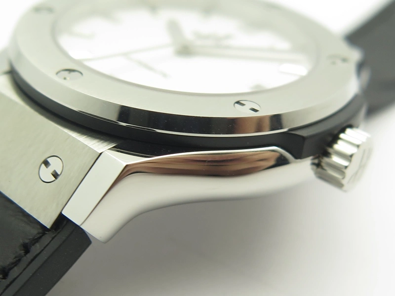 RelaxedFit Fusion 38mm Titanium JJF 1:1 Best Edition White Dial On Gummy Strap A 6899