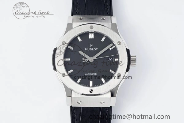 Sustainable Fusion 42mm APSF 1:1 Best Edition Black Dial on Black Gummy Strap A 6745