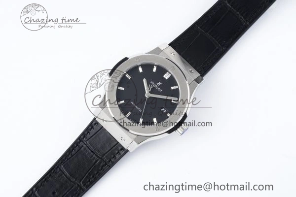 Sustainable Fusion 42mm APSF 1:1 Best Edition Black Dial on Black Gummy Strap A 6745