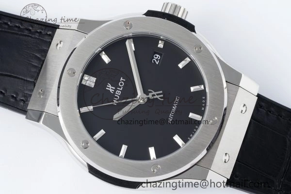 Sustainable Fusion 42mm APSF 1:1 Best Edition Black Dial on Black Gummy Strap A 6745