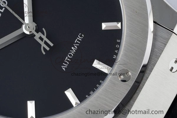 Sustainable Fusion 42mm APSF 1:1 Best Edition Black Dial on Black Gummy Strap A 6745