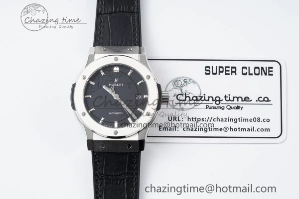 Sustainable Fusion 42mm APSF 1:1 Best Edition Black Dial on Black Gummy Strap A 6745