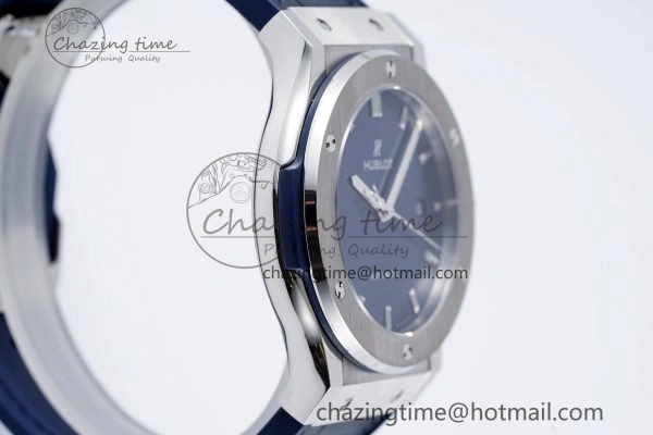 Fusion 42mm APSF 1:1 Best Edition Blue Dial on Blue Gummy Strap A QuickDry 6747