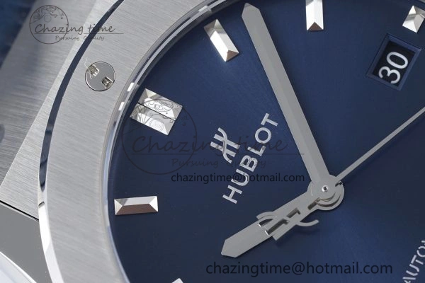 Fusion 42mm APSF 1:1 Best Edition Blue Dial on Blue Gummy Strap A QuickDry 6747