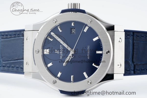 Fusion 42mm APSF 1:1 Best Edition Blue Dial on Blue Gummy Strap A QuickDry 6747
