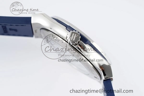 Fusion 42mm APSF 1:1 Best Edition Blue Dial on Blue Gummy Strap A QuickDry 6747