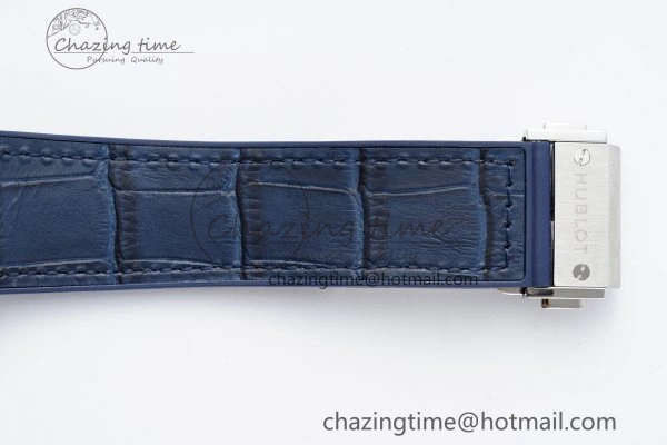 Fusion 42mm APSF 1:1 Best Edition Blue Dial on Blue Gummy Strap A QuickDry 6747