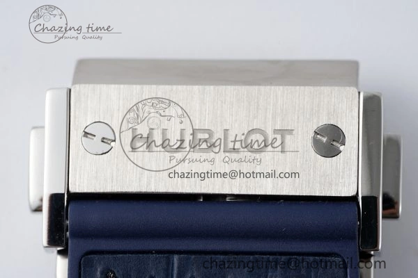 Fusion 42mm APSF 1:1 Best Edition Blue Dial on Blue Gummy Strap A QuickDry 6747