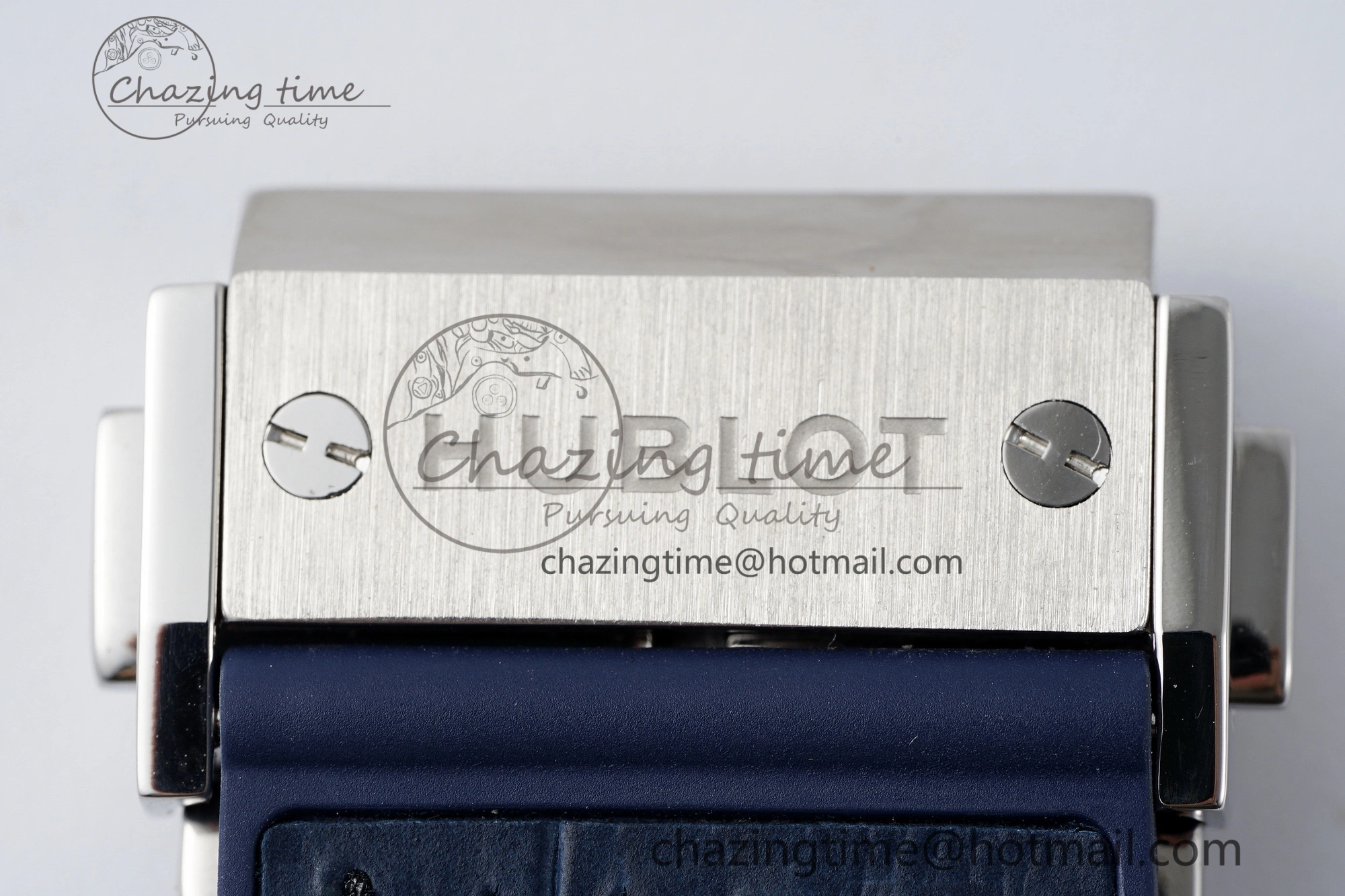 Fusion 42mm APSF 1:1 Best Edition Blue Dial on Blue Gummy Strap A QuickDry 6747
