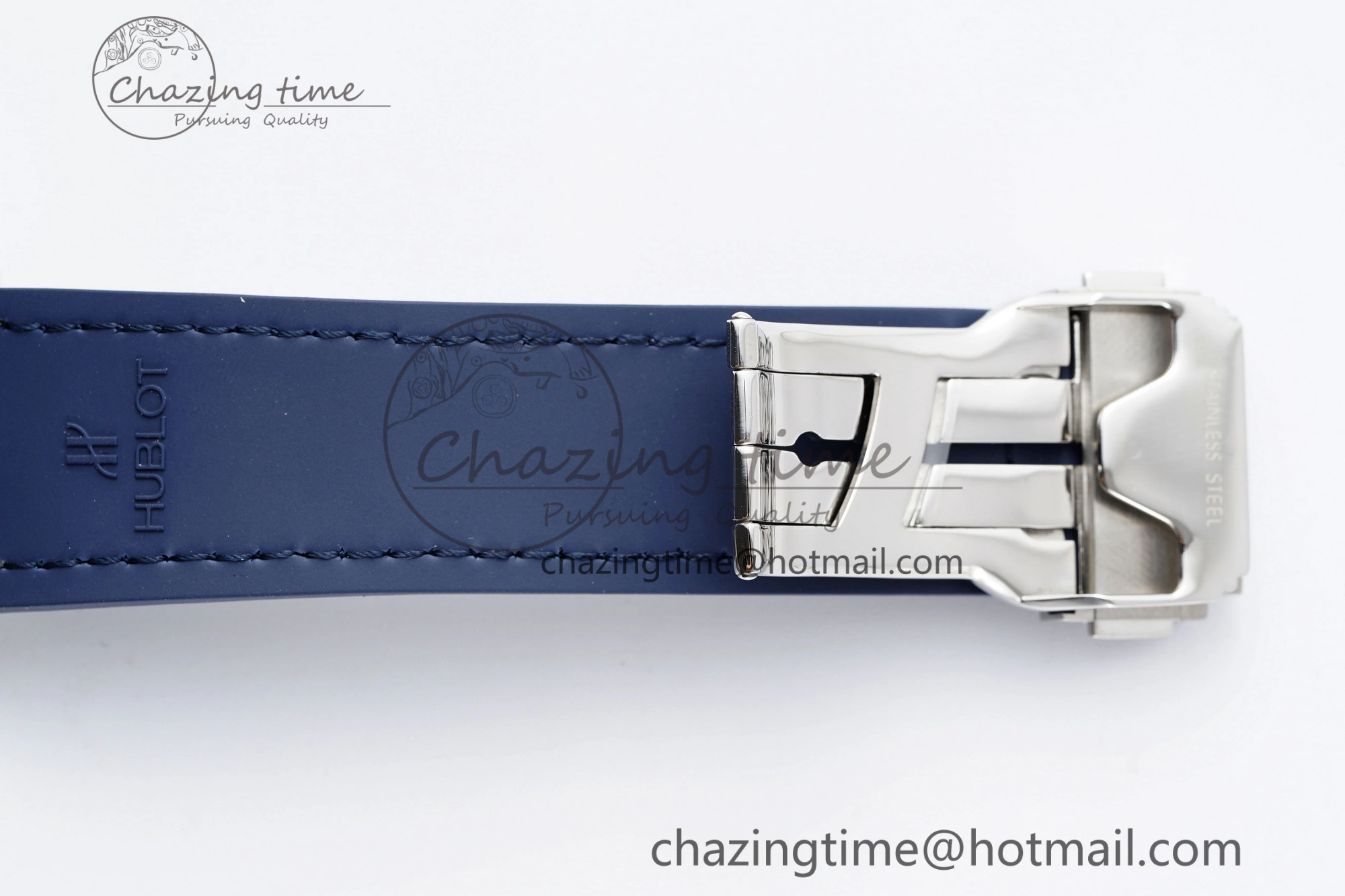 Fusion 42mm APSF 1:1 Best Edition Blue Dial on Blue Gummy Strap A QuickDry 6747
