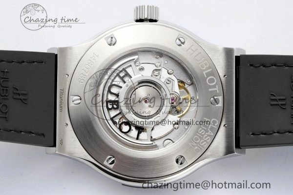 Premium Fusion 42mm APSF 1:1 Best Edition Gray Dial on Black Gummy Strap A 6743