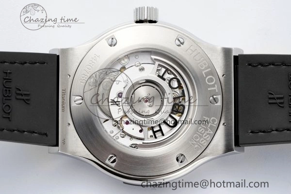 Premium Fusion 42mm APSF 1:1 Best Edition Gray Dial on Black Gummy Strap A 6743