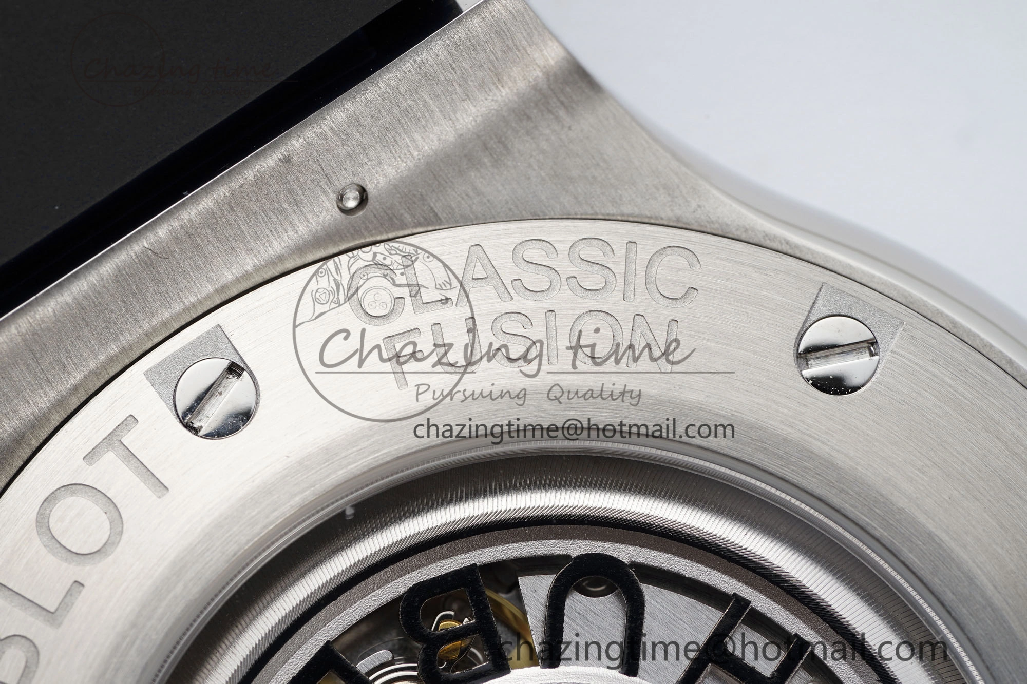 Premium Fusion 42mm APSF 1:1 Best Edition Gray Dial on Black Gummy Strap A 6743
