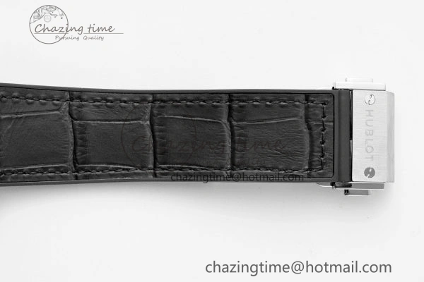 Premium Fusion 42mm APSF 1:1 Best Edition Gray Dial on Black Gummy Strap A 6743