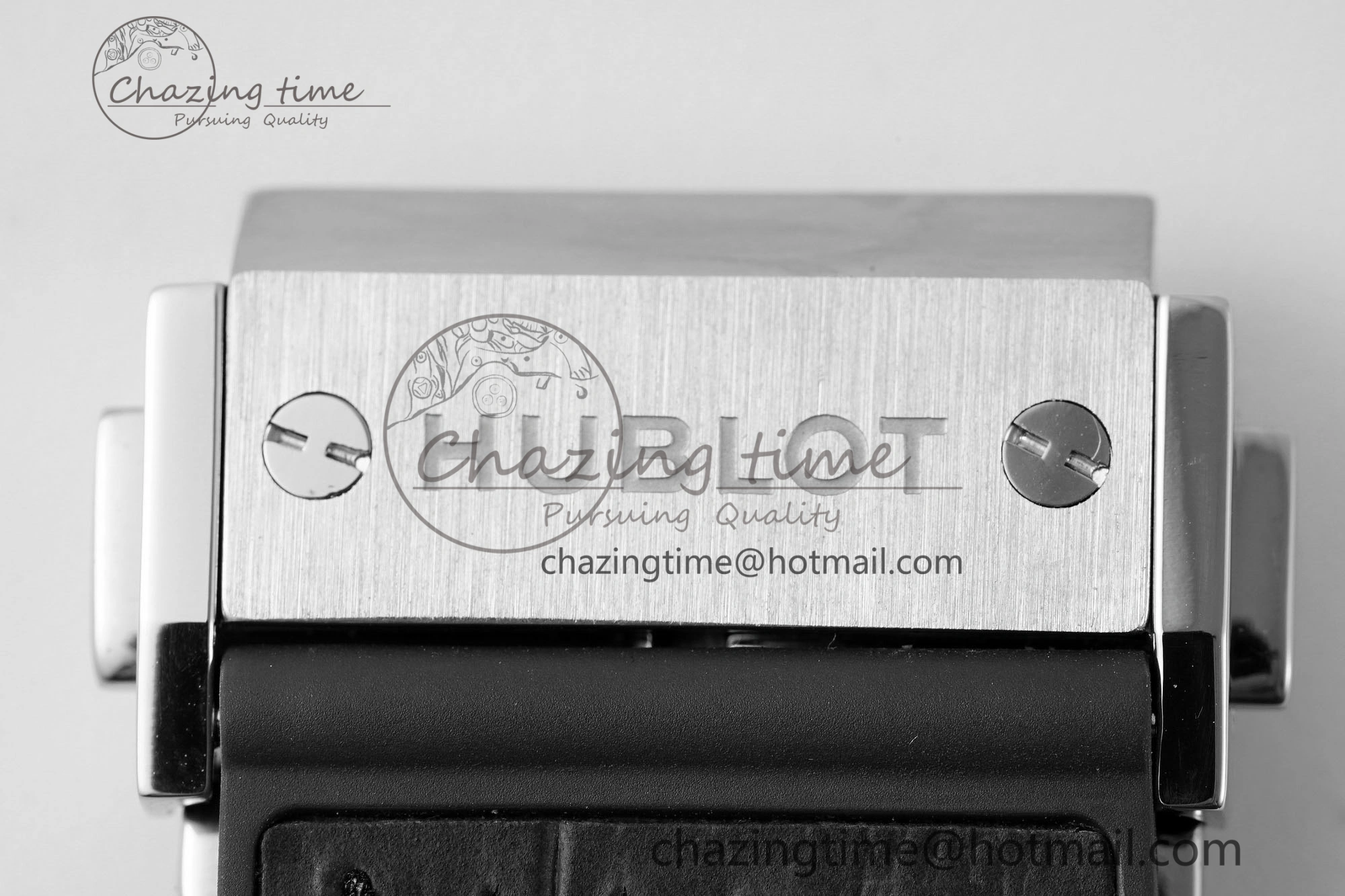 Fashionable Fusion 42mm APSF 1:1 Best Edition White Dial on Black Gummy Strap A 6744