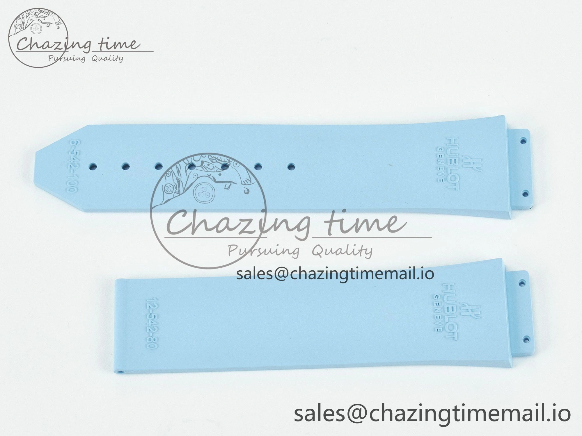 Snug Fusion 42mm Best Edition Blue Rubber Strap (Fits the Gen size) 6670