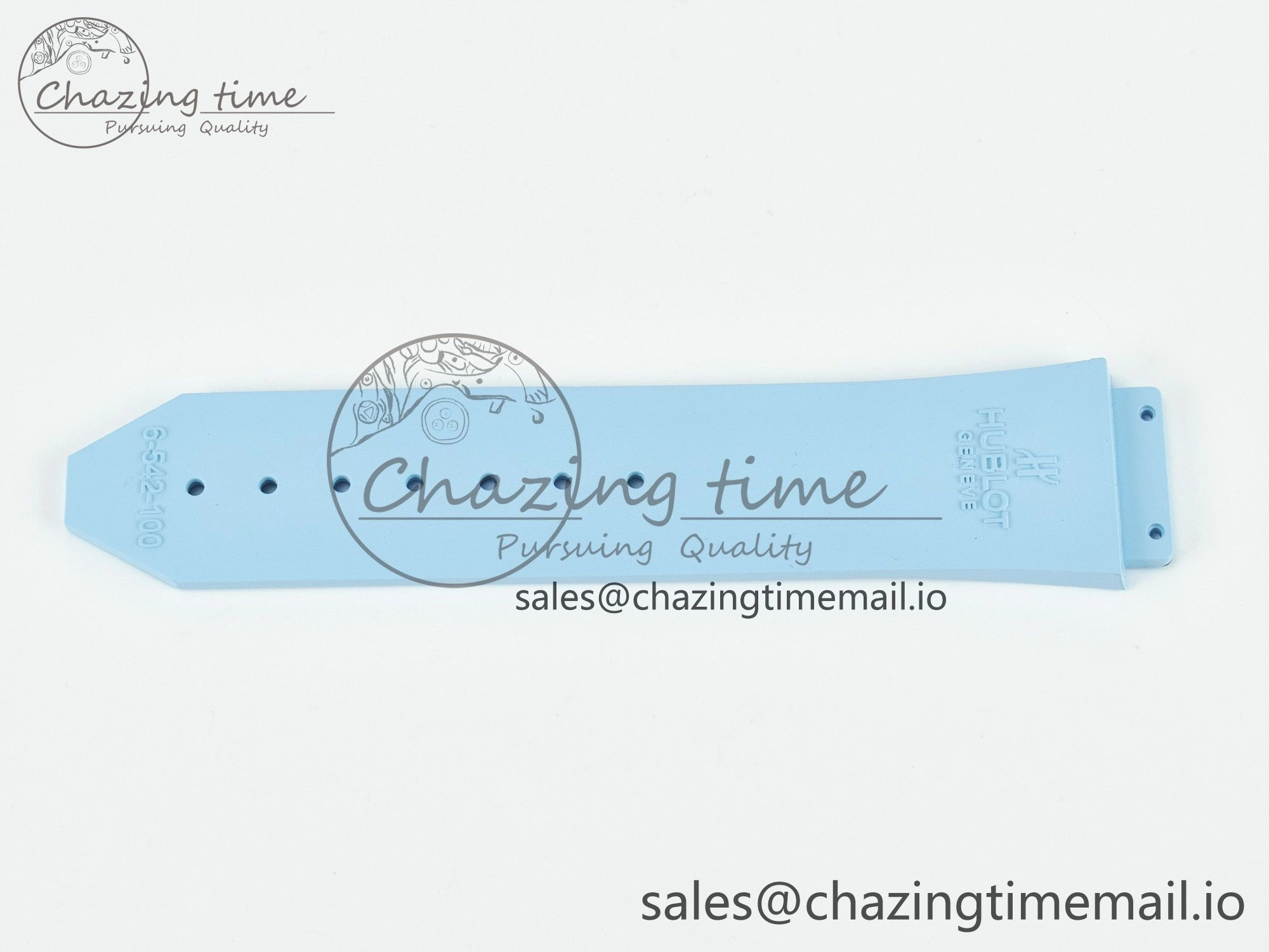 Snug Fusion 42mm Best Edition Blue Rubber Strap (Fits the Gen size) 6670