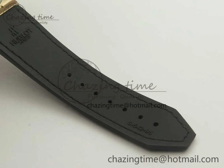 Fusion 42mm Crystal RG Case F16 Factory 1:1 Best Edition Black Dial On Gummy Strap A Tailored 6876