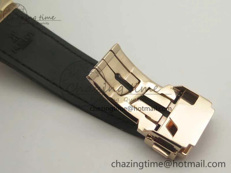 Fusion 42mm Crystal RG Case F16 Factory 1:1 Best Edition Black Dial On Gummy Strap A Tailored 6876