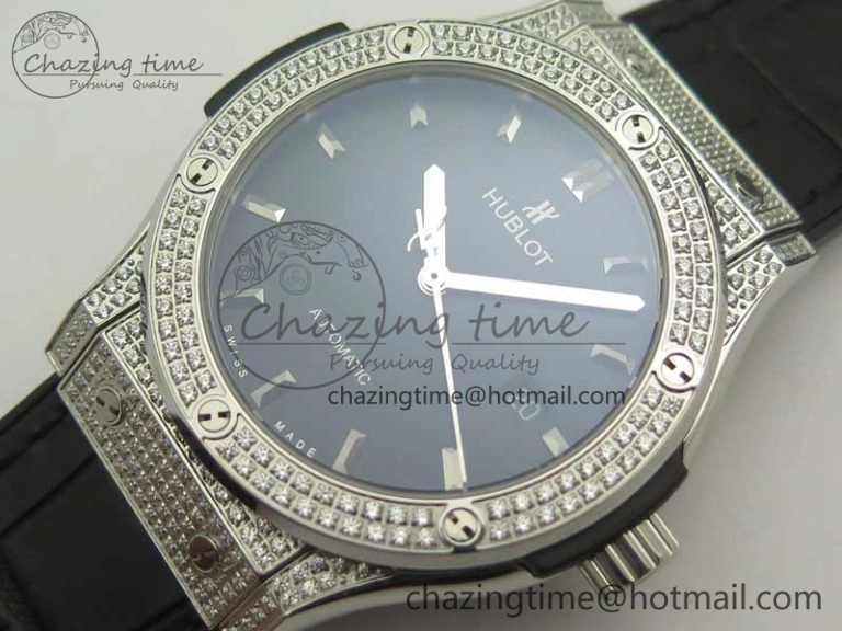 NewStyle Fusion 42mm Crystal TI Case F16 Factory 1:1 Best Edition Black Dial On Gummy Strap A 6870