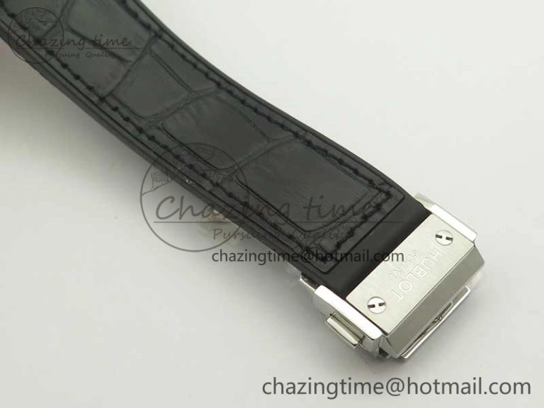 NewStyle Fusion 42mm Crystal TI Case F16 Factory 1:1 Best Edition Black Dial On Gummy Strap A 6870