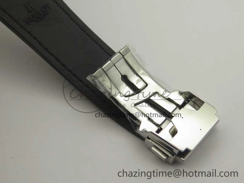 NewStyle Fusion 42mm Crystal TI Case F16 Factory 1:1 Best Edition Black Dial On Gummy Strap A 6870