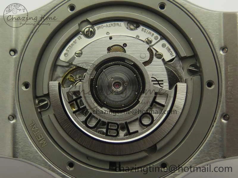 FashionForward Fusion 42mm Crystal TI Case F16 Factory 1:1 Best Edition Blue Dial On Gummy Strap A 6891