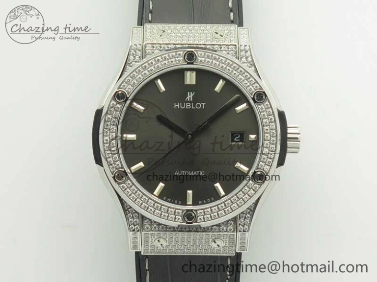 ComfortFit Fusion 42mm Crystal TI Case F16 Factory 1:1 Best Edition Gray Dial On Gummy Strap A 6869
