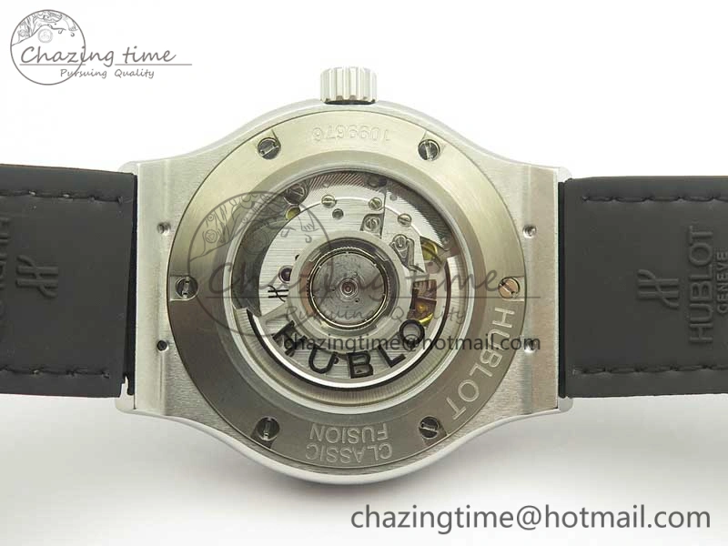 ComfortFit Fusion 42mm Crystal TI Case F16 Factory 1:1 Best Edition Gray Dial On Gummy Strap A 6869