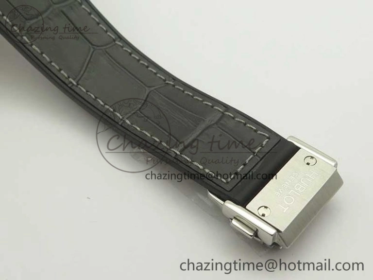 ComfortFit Fusion 42mm Crystal TI Case F16 Factory 1:1 Best Edition Gray Dial On Gummy Strap A 6869