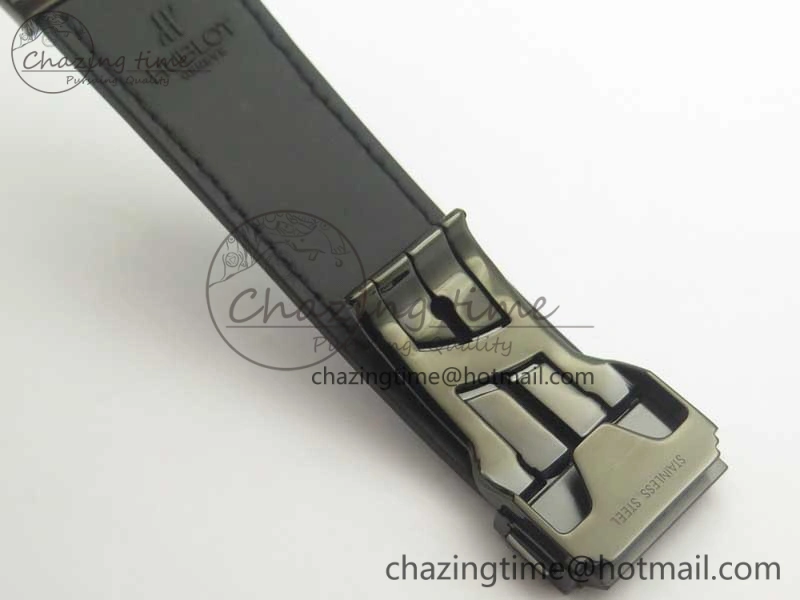 Fusion 42mm PVD JJF 1:1 Best Edition Gray Dial on Black Gummy Strap A Efficient 6861