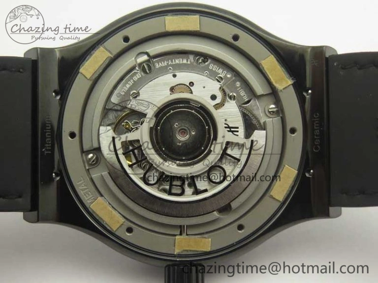 Fusion 42mm PVD JJF 1:1 Best Edition Gray Dial on Black Gummy Strap A Efficient 6861