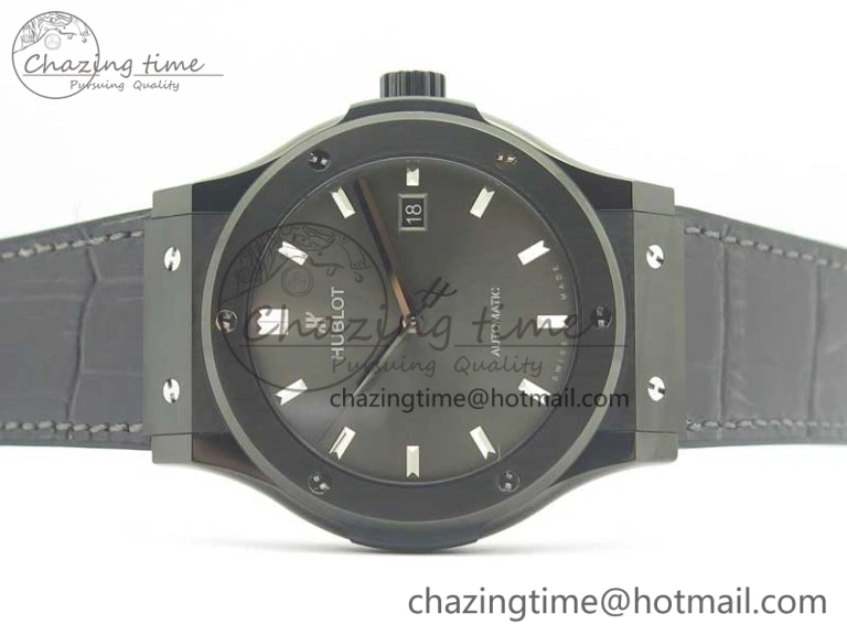 Fusion 42mm PVD JJF 1:1 Best Edition Gray Dial on Black Gummy Strap A Efficient 6861
