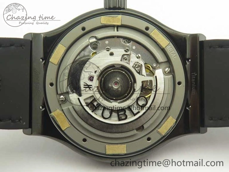 Fusion 42mm PVD JJF 1:1 Best Edition Gray Dial on Black Gummy Strap A Efficient 6861
