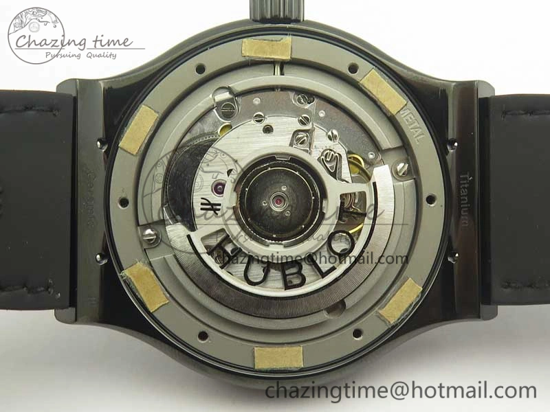 Fusion 42mm PVD JJF 1:1 Best Edition Gray Dial on Black Gummy Strap A Efficient 6861