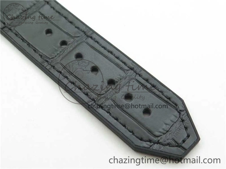 Fusion 42mm RG B50 Black Dial On Black Gummy Strap A Lightweight 6808