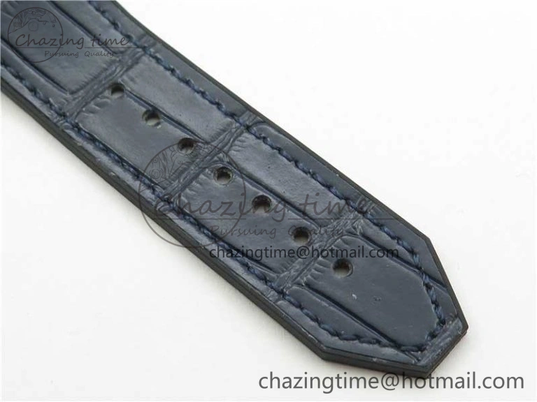 Fusion 42mm RG B50 Blue Dial On Blue Gummy Strap A Premium 6805