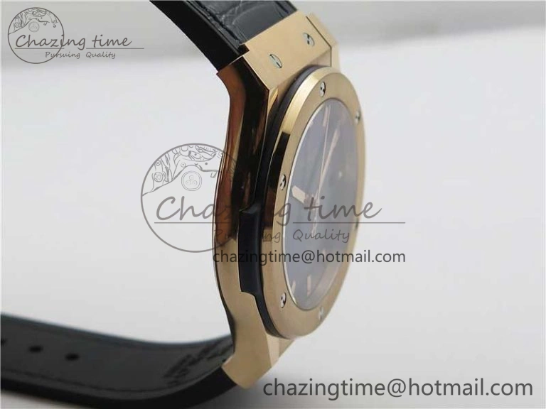 Fusion 42mm RG B50 Blue Dial On Blue Gummy Strap A Premium 6805