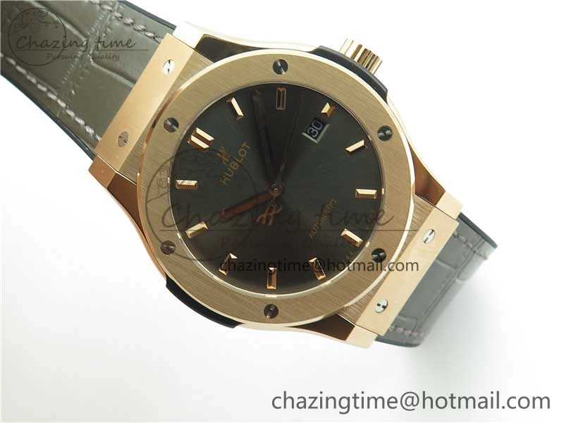 Durable Fusion 42mm RG B50 Gray Dial On Gray Gummy Strap A 6807